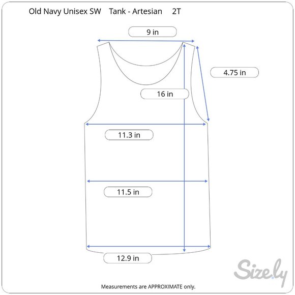 Old Navy Toddlers' Unisex Soft-Washed Tank Top NWT - Picture 9 of 10